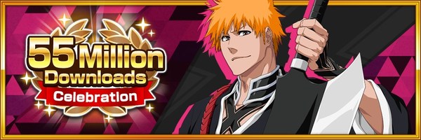 "Bleach: Brave Souls" Reaches Over 55 Million Downloads Worldwide and Celebrate the Chinese New Year with New In-Game Campaigns