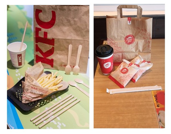 KFC and Pizza Hut Launch New Plastic Reduction Initiatives in China