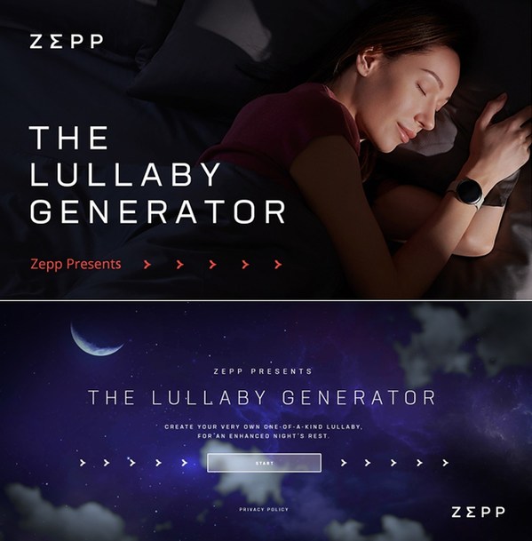 Zepp to Promote Sleep Health Together with the World Sleep Society, Create a Lullaby for You and Your Friends on World Sleep Day