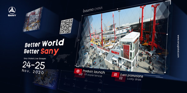 SANY at bauma CHINA 2020