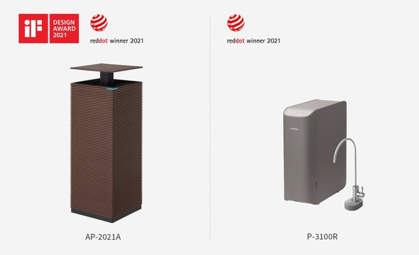 Coway Wins Red Dot and iF Design Award for Innovative Home Appliances