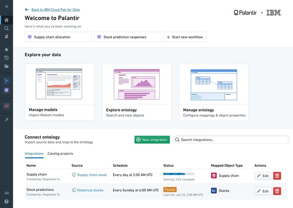 IBM and Palantir Partner to Help Businesses Easily Deploy Powerful and Open AI Applications; Unlock Valuable Data Across Hybrid Cloud Environments