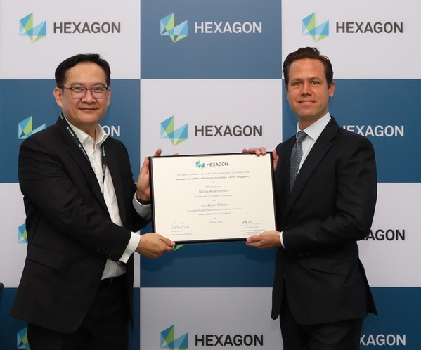 Hexagon Smart Manufacturing Innovation Centre Opens in Singapore