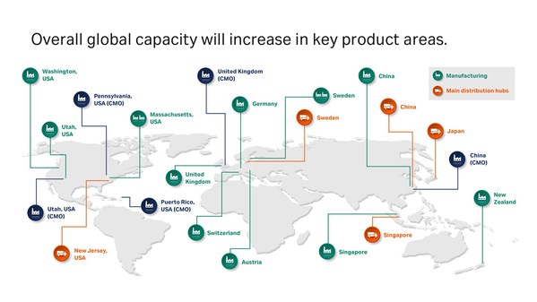 5 years, 500 million USD, and nearly 1,000 people: Cytiva invests for global capacity expansion