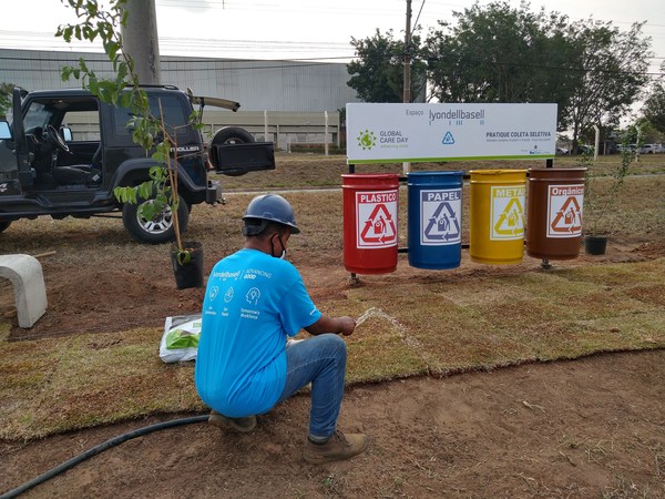 LyondellBasell Volunteers Focus Global Care Day Activities on Sustainability