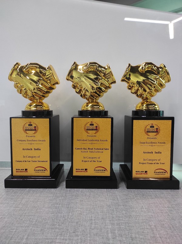 Arctech Win Awards for Team and Tech Excellence in India