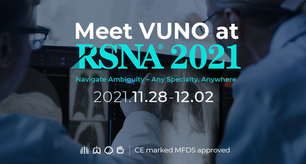 VUNO Boasts of its AI Solutions and Research Results at RSNA 2021