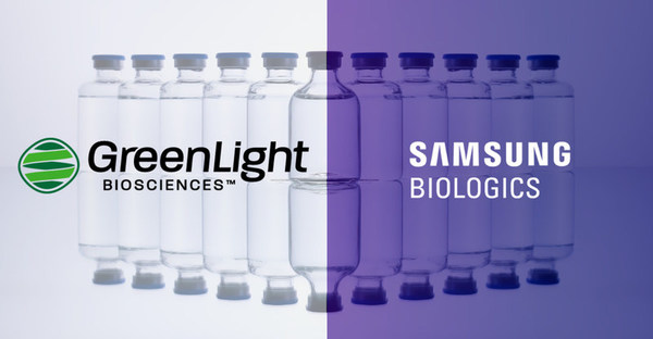 GreenLight Biosciences and Samsung Biologics announce collaboration to build capacity for messenger RNA Vaccine Manufacturing