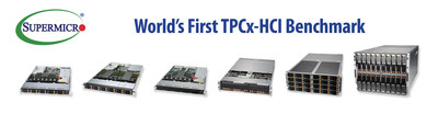 Supermicro Announces World's First TPCx-HCI Benchmark Result