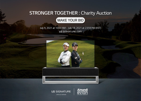 LG SIGNATURE Supports Worthy Cause With "STRONGER TOGETHER" Charity Auction