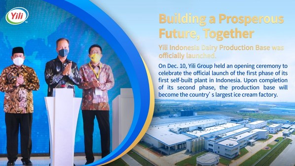 Yili Launches the Largest Ice Cream Plant in Indonesia, Expanding the Production of Joyday