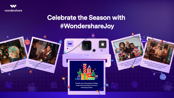 Wondershare Invites Users to Capture the Spirit of the Holidays