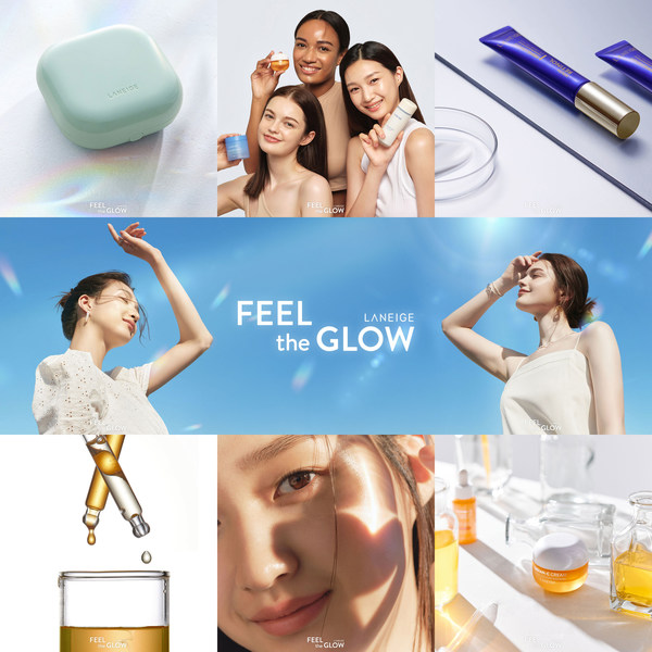 LANEIGE announces its new slogan, 'FEEL the GLOW, LANEIGE'