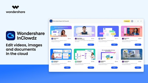 Wondershare InClowdz V1.5 Enables Users to Edit Videos, Images and Documents on Cloud