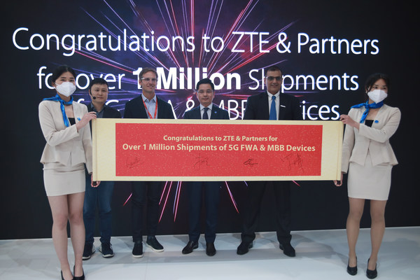 ZTE announces 4th Gen 5G FWA & MBB family, leading a new era of 5G interconnectivity