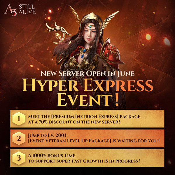 A3: STILL ALIVE HOSTS SPECIAL IN-GAME EVENTS FEATURING NEW SERVERS, REWARDS, DISCOUNTS AND MORE