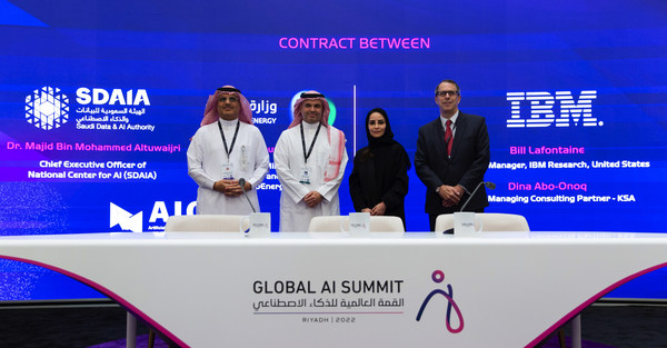 Saudi Data, AI Authority (SDAIA) and Ministry of Energy Partner with IBM to Accelerate Sustainability Initiatives in Saudi Arabia Using AI