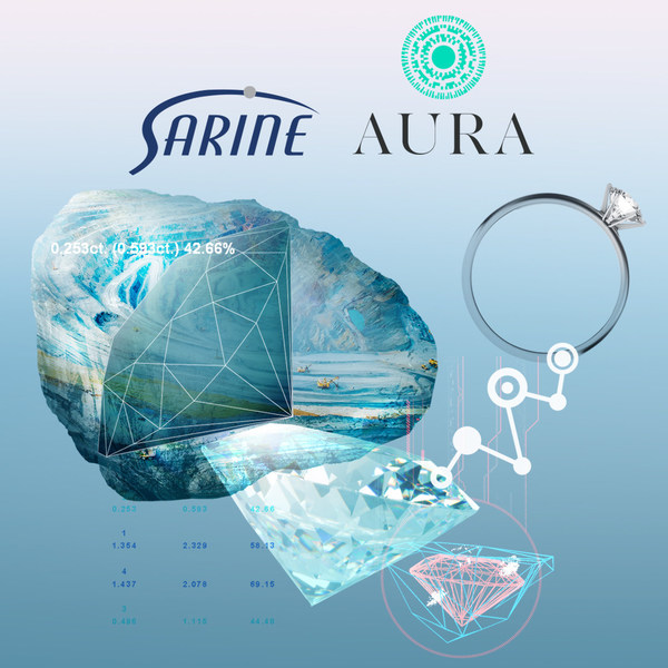 Aura Blockchain Consortium Teams Up with Sarine to Set the New Standard in Diamond Traceability