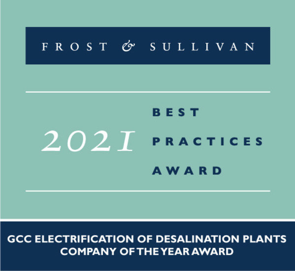 ABB Recognized by Frost & Sullivan for Enabling Optimal Process Optimization and Energy Efficiency with Its Market-leading Electrification of Desalination Solutions