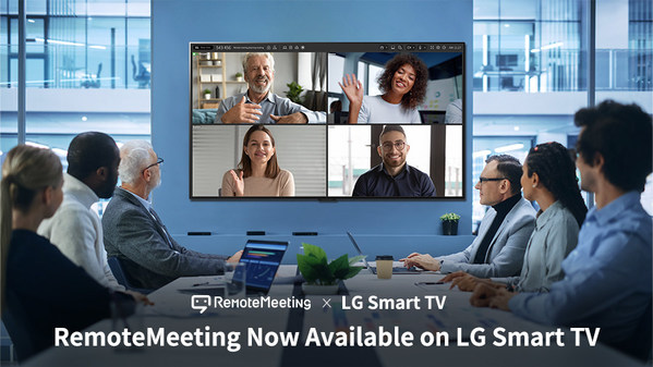 RemoteMeeting Now Available on LG Smart TVs