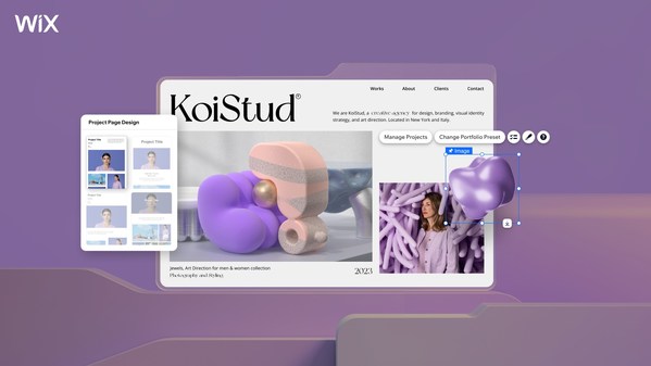 Wix Introduces Wix Portfolio for Users to Seamlessly Create & Manage a Professional Online Portfolio
