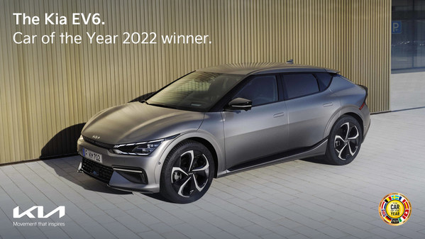 Kia EV6 named 2022 European Car of the Year