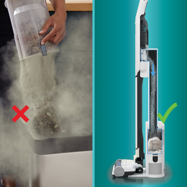 Shark Says Goodbye to Dust Clouds With Shark® Wandvac® Self-Empty System