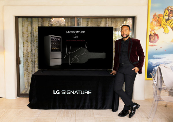 LG SIGNATURE AND JOHN LEGEND UNVEIL LIMITED-EDITION WINE AT EXCLUSIVE EVENT