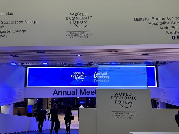 Rated as Grade A for ESG, YSG at Davos for discussion of sustainable fashion