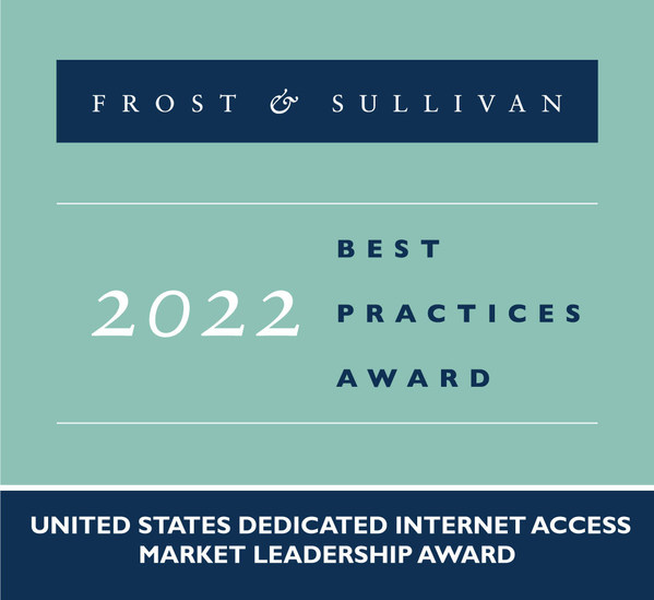 AT&T Recognized with Frost & Sullivan's 2022 Market Leadership Award in the United States Dedicated Internet Access Industry