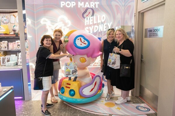 POP MART opens two Sydney stores successively