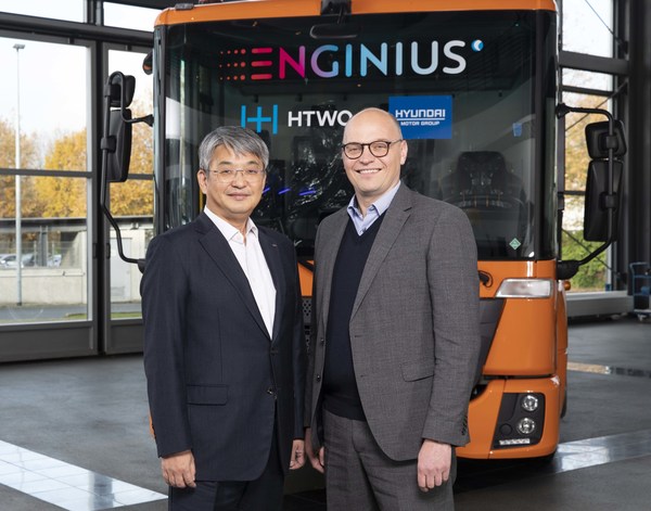 Hyundai Motor Group's HTWO Fuel Cell Technology to Provide Clean Power for FAUN's ENGINIUS Commercial Trucks