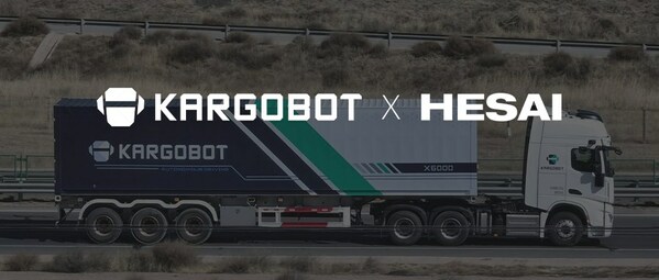 Hesai Reaches Strategic Cooperation with KargoBot, Empowering the Mass Production of Autonomous Trucks