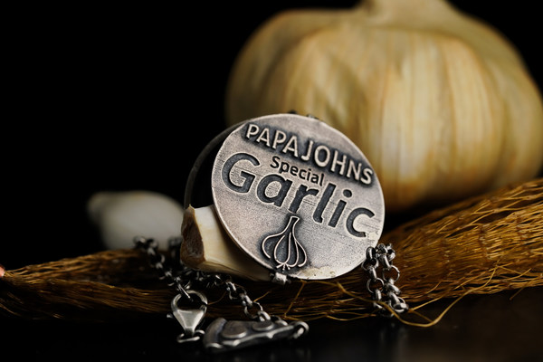 PAPA JOHNS LAUNCHES GARLIC SAUCE TALISMAN NECKLACE FOR HALLOWEEN