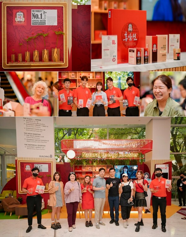 The World's #1 Ginseng Brand, 'CheongKwanJang', Holds a Campaign Event at EmQuartier in Bangkok during Songkran