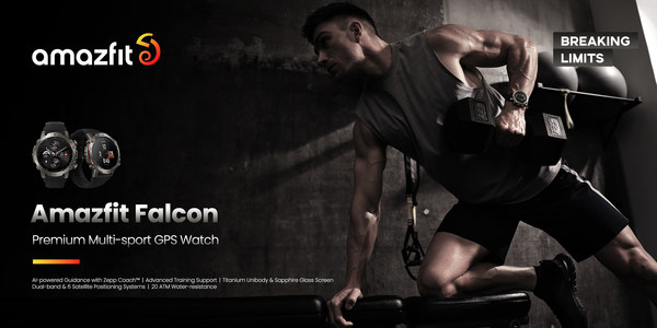 AMAZFIT LAUNCHES THE AMAZFIT FALCON, A PREMIUM MULTI-SPORT GPS WATCH