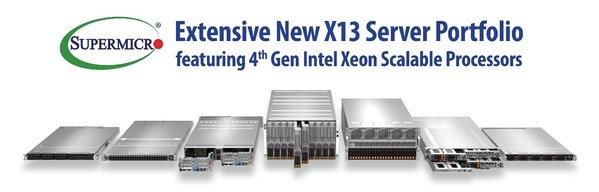 Supermicro Unveils a Broad Portfolio of Performance Optimized and Energy Efficient (Air and Liquid Cooled) Systems Incorporating 4th Gen Intel® Xeon® Scalable Processors