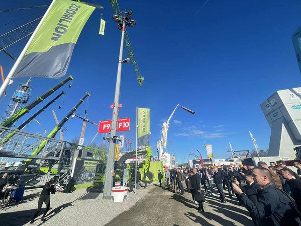 Green and Intelligent: Zoomlion Exhibits New Aerial Platforms, Earthmoving and Forklift Products at bauma 2022