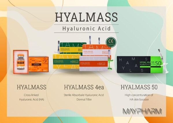 Maypharm's Hyalmass filler with Hybrid Technology obtained CE to hit Europe and America's market