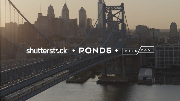 SHUTTERSTOCK AND POND5 EXPAND PREMIUM CONTENT COLLECTION BY SECURING DISTRIBUTION RIGHTS TO FILMPAC'S HIGH-END CINEMATIC QUALITY VIDEO LIBRARY