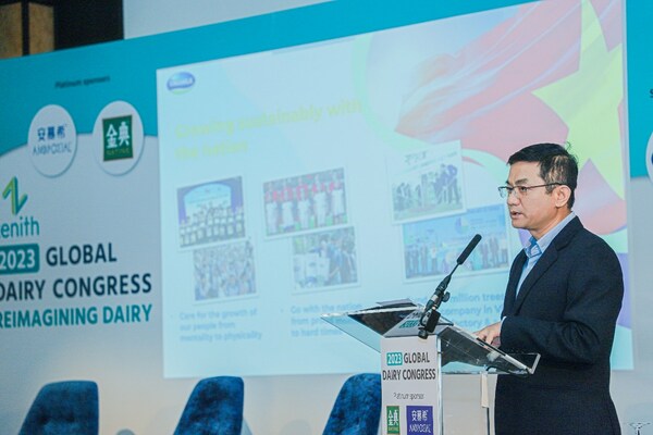 Vinamilk Depicts the Rise of Vietnam's Dairy Industry at the 2023 Global Dairy Congress