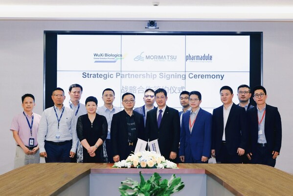 Pharmadule Morimatsu and WuXi Biologics Reached Global Strategic Partnership