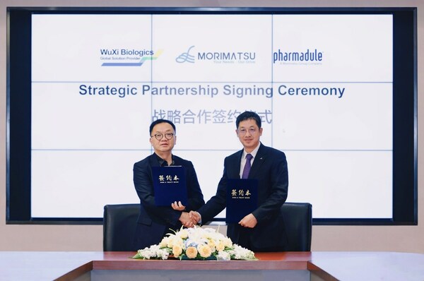 Pharmadule Morimatsu and WuXi Biologics Reached Global Strategic Partnership