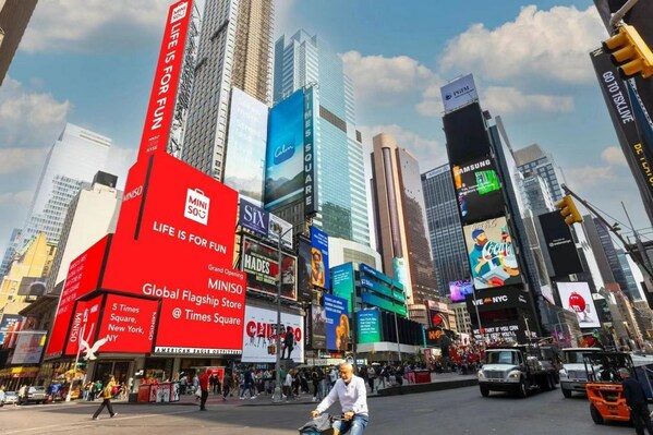 MINISO Celebrated the Grand Opening of Its Global Flagship Store at Times Square, New York