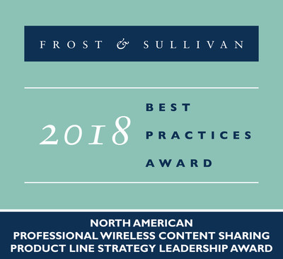 Mersive Awarded Product Line Strategy Leadership Award for Wireless Content Sharing by Frost & Sullivan