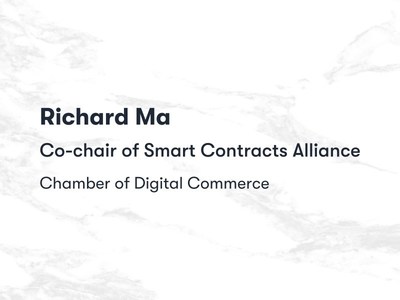 Quantstamp CEO Richard Ma Joins Chamber of Digital Commerce as Co-chair of Smart Contracts Alliance