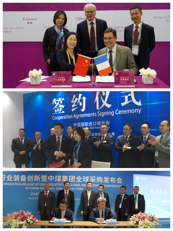 Fives is attending 1st China International Import Expo and signed ten contracts in four industrial sectors, totaling more than $150 million