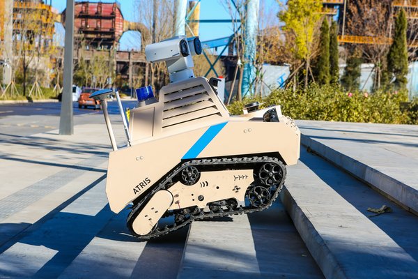 UBTech's All-terrain Patrol Robot ATRIS selected by Beijing's Shougang Park