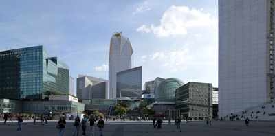 thyssenkrupp TWIN Elevators Take People to the Top in Stunning New Hekla Tower, Making the Next Paris Landmark Even More Special