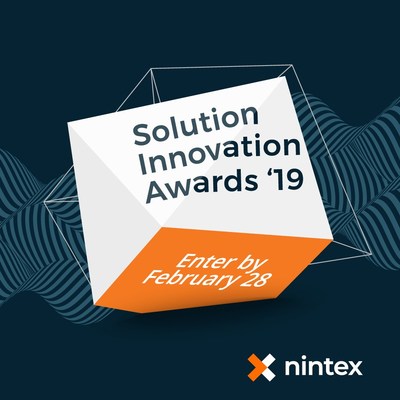 Nintex Seeks Online Entries for its 2019 Nintex Solution Innovation Awards Program